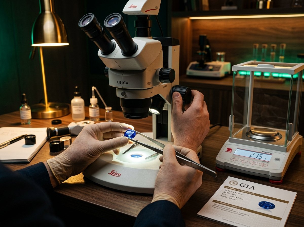 Rameshwaram Rudraksha Kendra - Gemological Lab Examination