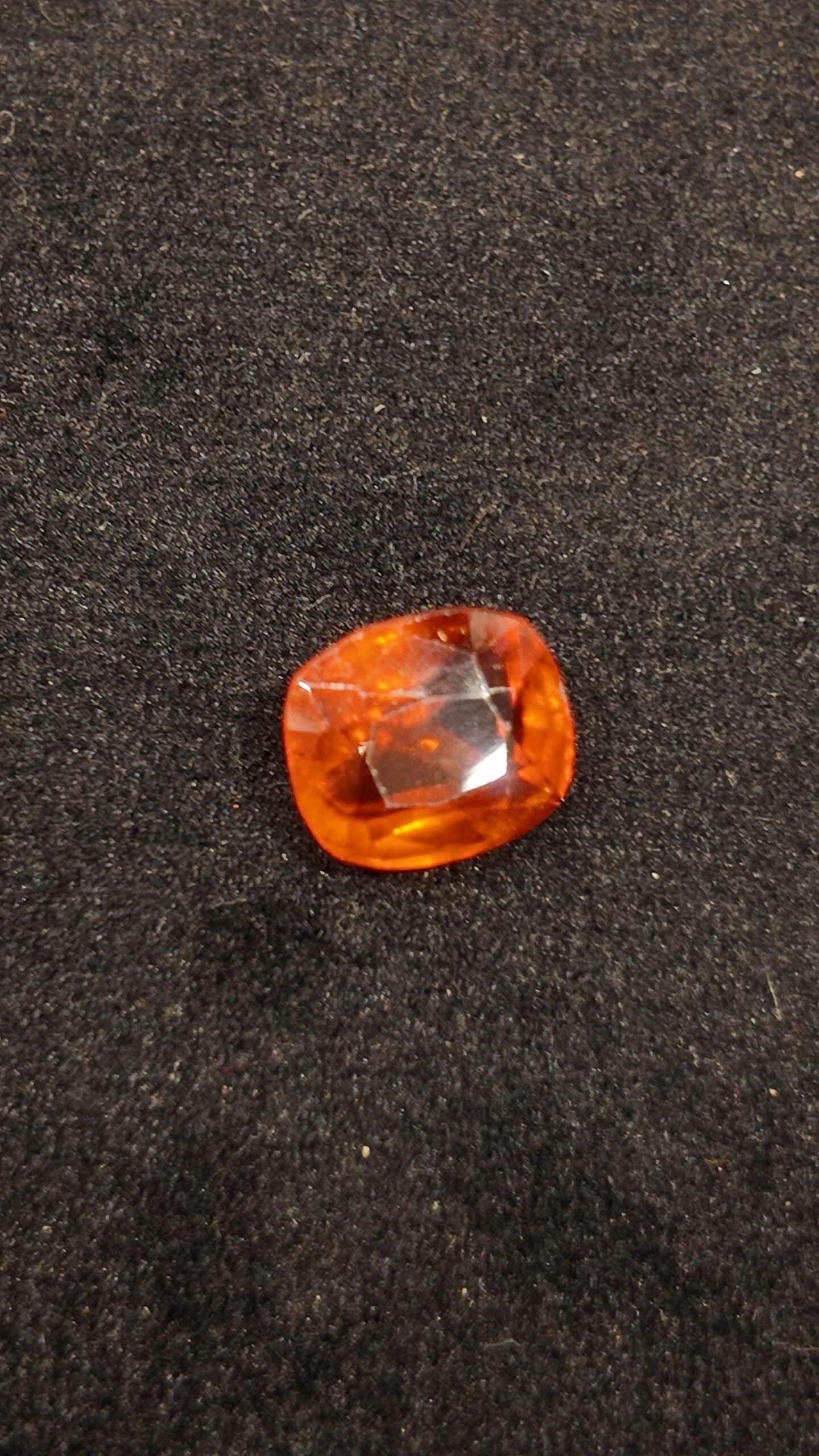 Natural Red Fire Opal Gemstone – 0.80 Ct, Mexico Origin