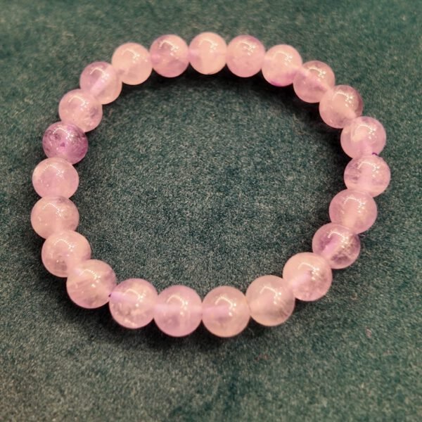 Natural Rose Quartz Bracelet – 8mm