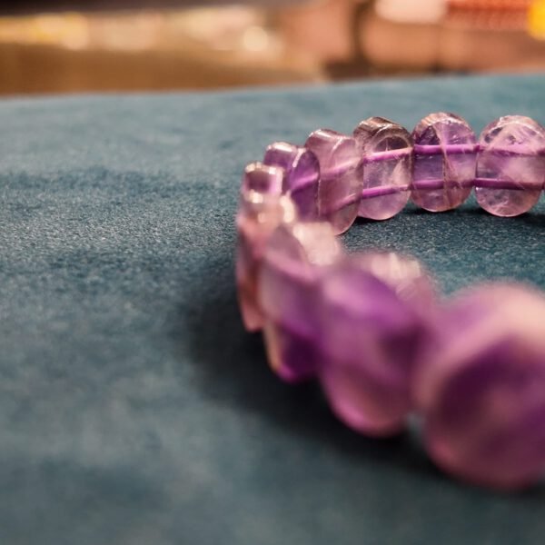 Natural Amethyst Bracelet – 8mm