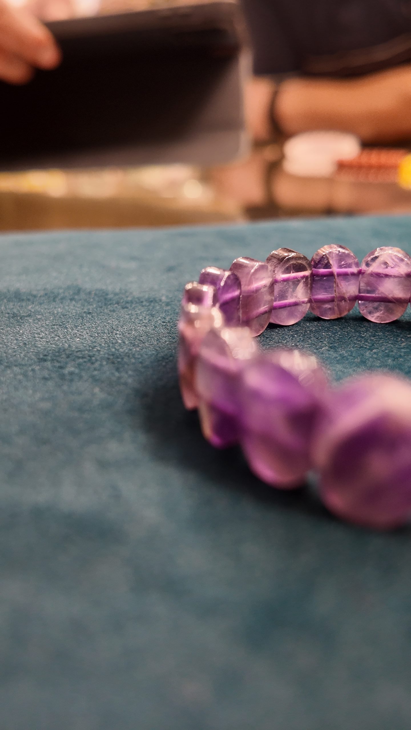 Natural Amethyst Bracelet – 8mm