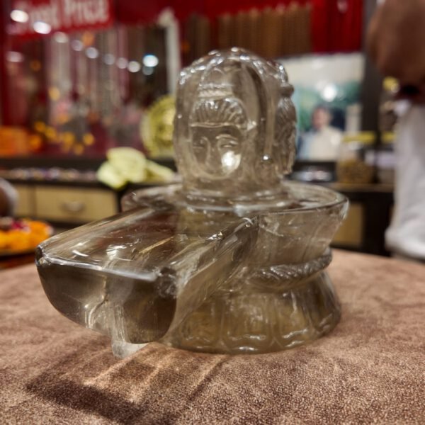 Sphatik (Crystal) Shiva Linga