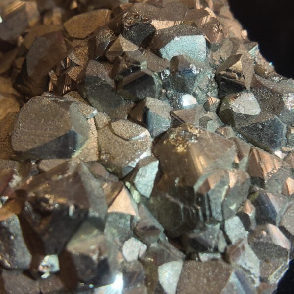 Natural Peruvian Pyrite Cluster – High Energy Iron Pyrite Rock