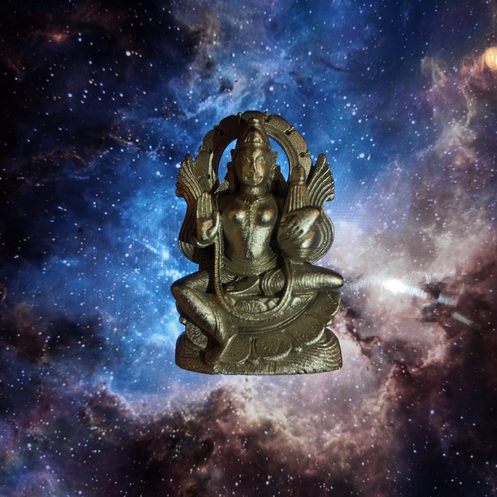 Lakshmi Solid Brass Statue