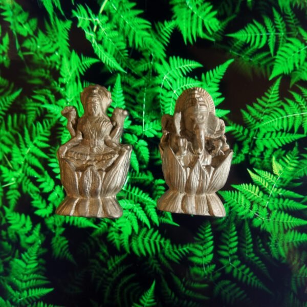 Laxmi Ganesh Ashtavinayak Brass Murti – Diwali Pooja Set