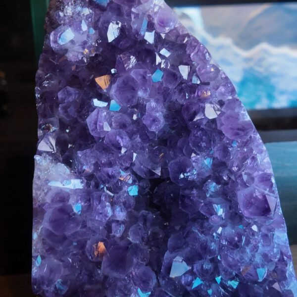 Natural Amethyst Geode Quartz Crystal Cluster