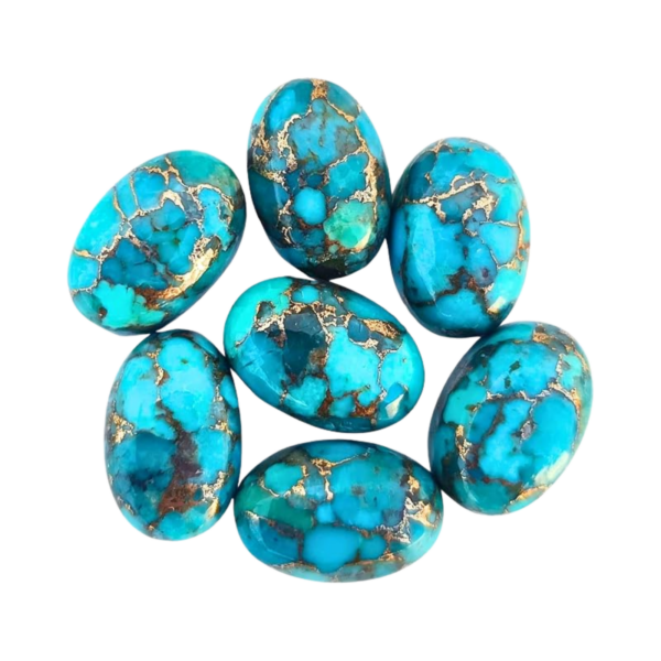Natural Blue Irani Turquoise Gemstone