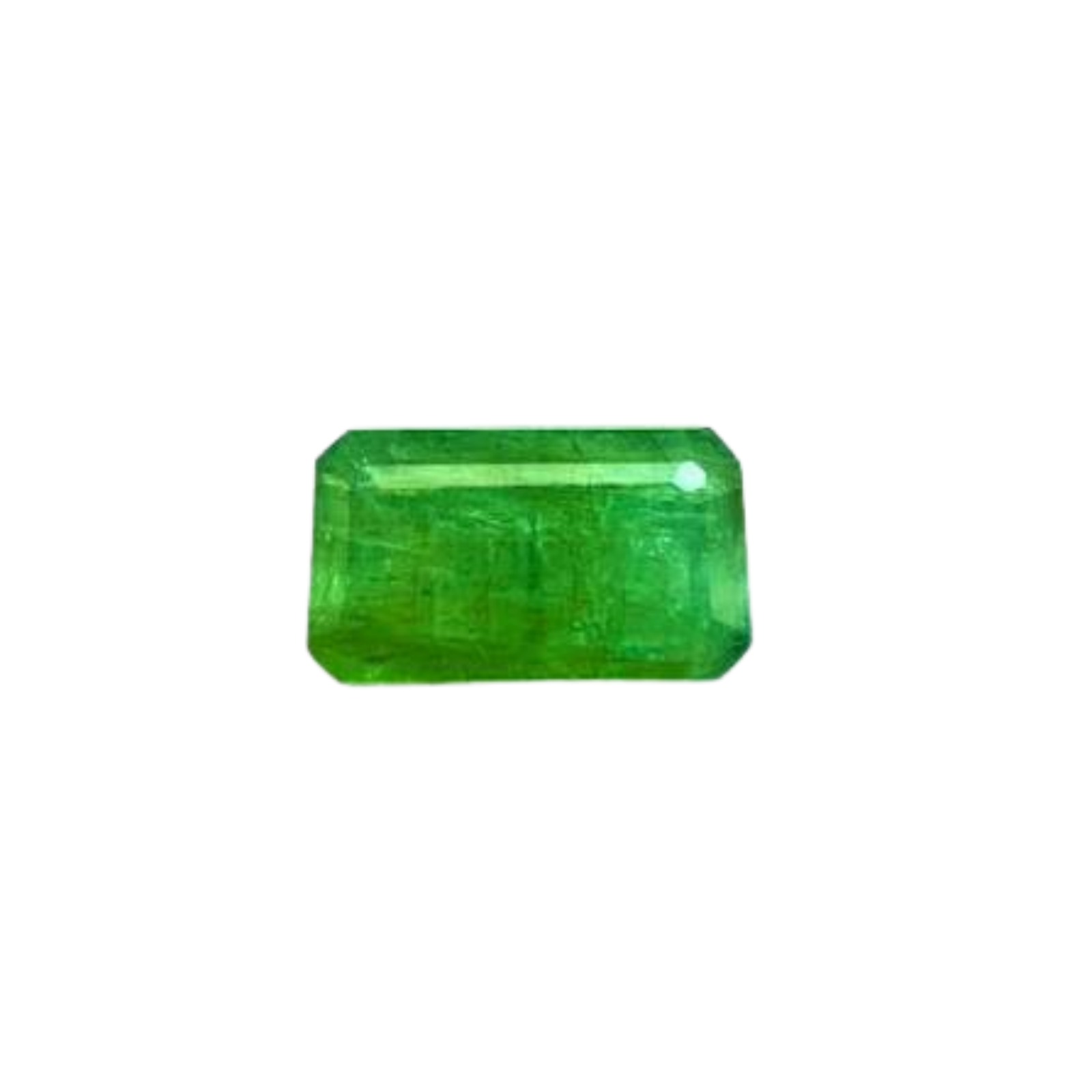 Natural Vivid Green Emerald Stone