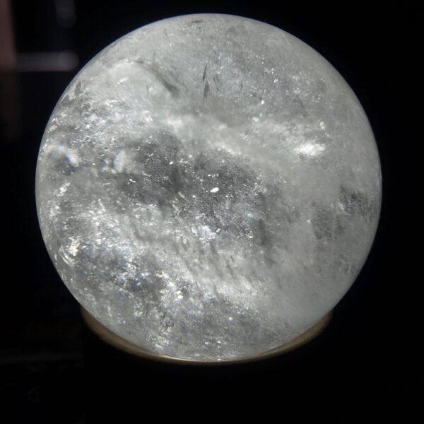 White Jade Crystal Sphere – Style 1